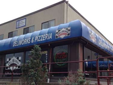 Deliworks Pizzeria Stoneham Outside